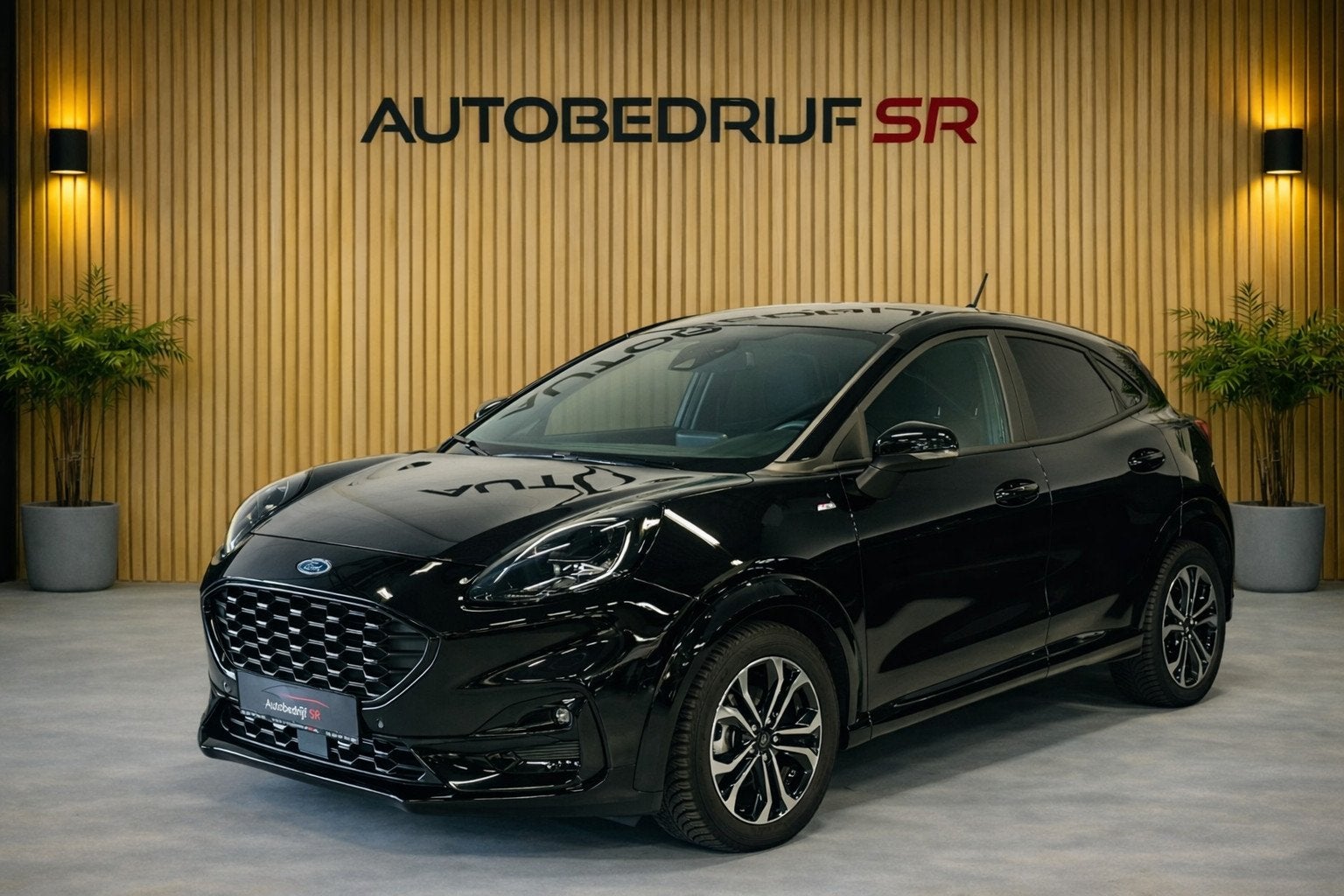 Ford Puma 1.0 EcoBoost ST-Line X Electrische Kofferklep! 155, 1226 kg, Leder en Stof, Zwart, Bedrijf