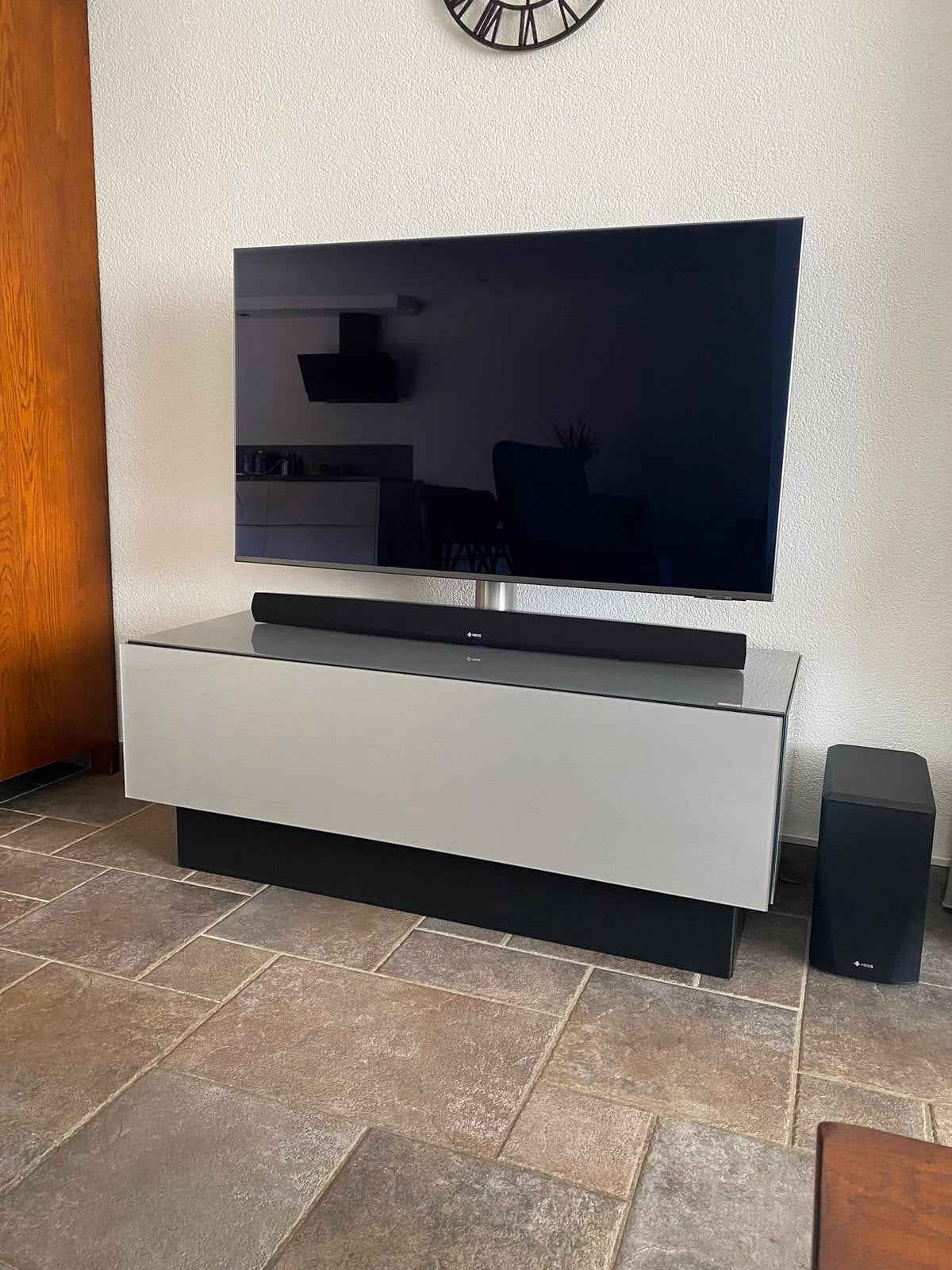 TV meubel Spectral, Ophalen, 100 tot 150 cm, Zo goed als nieuw, Minder dan 100 cm