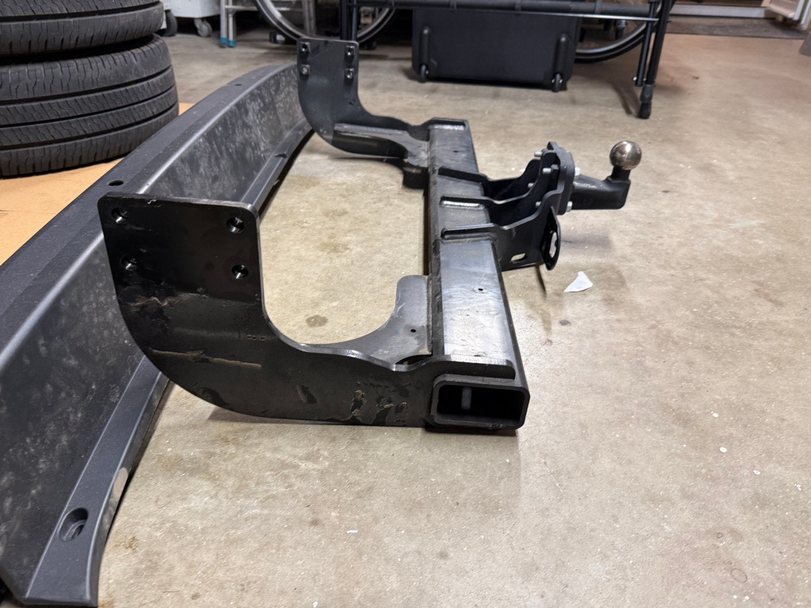 Trekhaak Volkswagen Crafter, Ophalen, Gebruikt