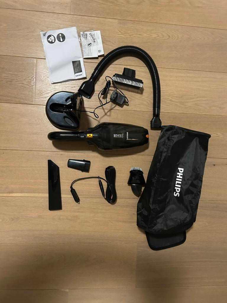 Philips handstofzuiger, Ophalen, Zo goed als nieuw