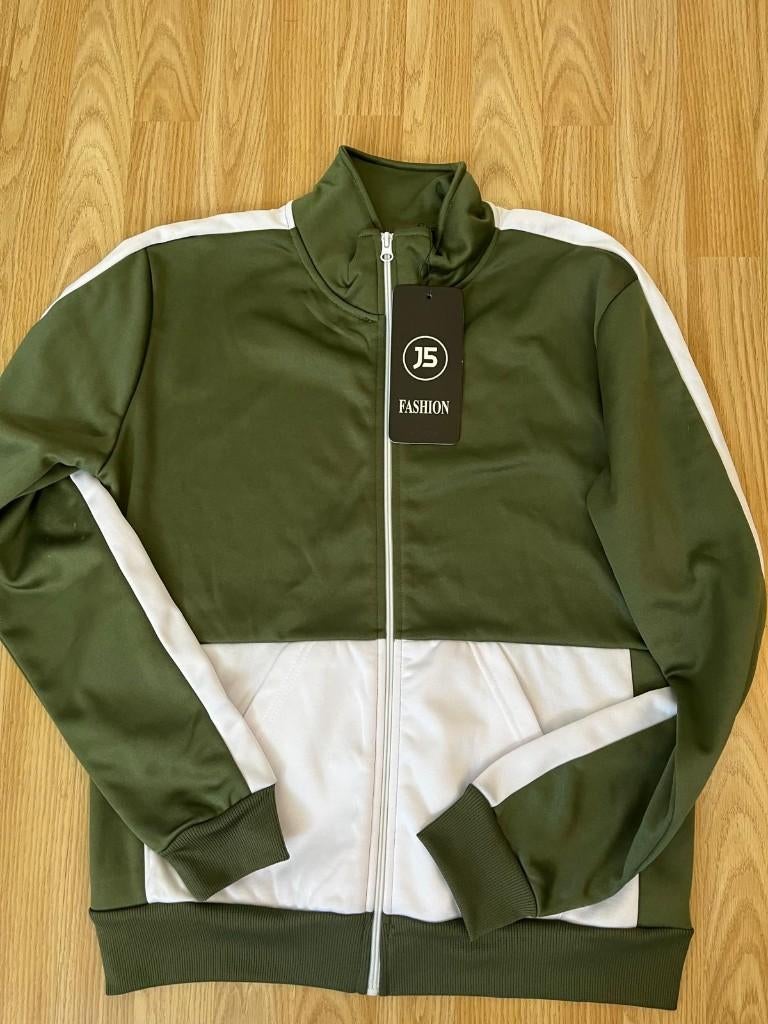 J5Fashion Trainingspak Groen/Wit Maat M (nieuw), Maat M, Ophalen of Verzenden, Nieuw, Trainingspak