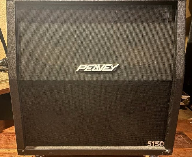 Peavey 5150 4x12 cabinet, slanted, Ophalen, Zo goed als nieuw, Elektrische gitaar