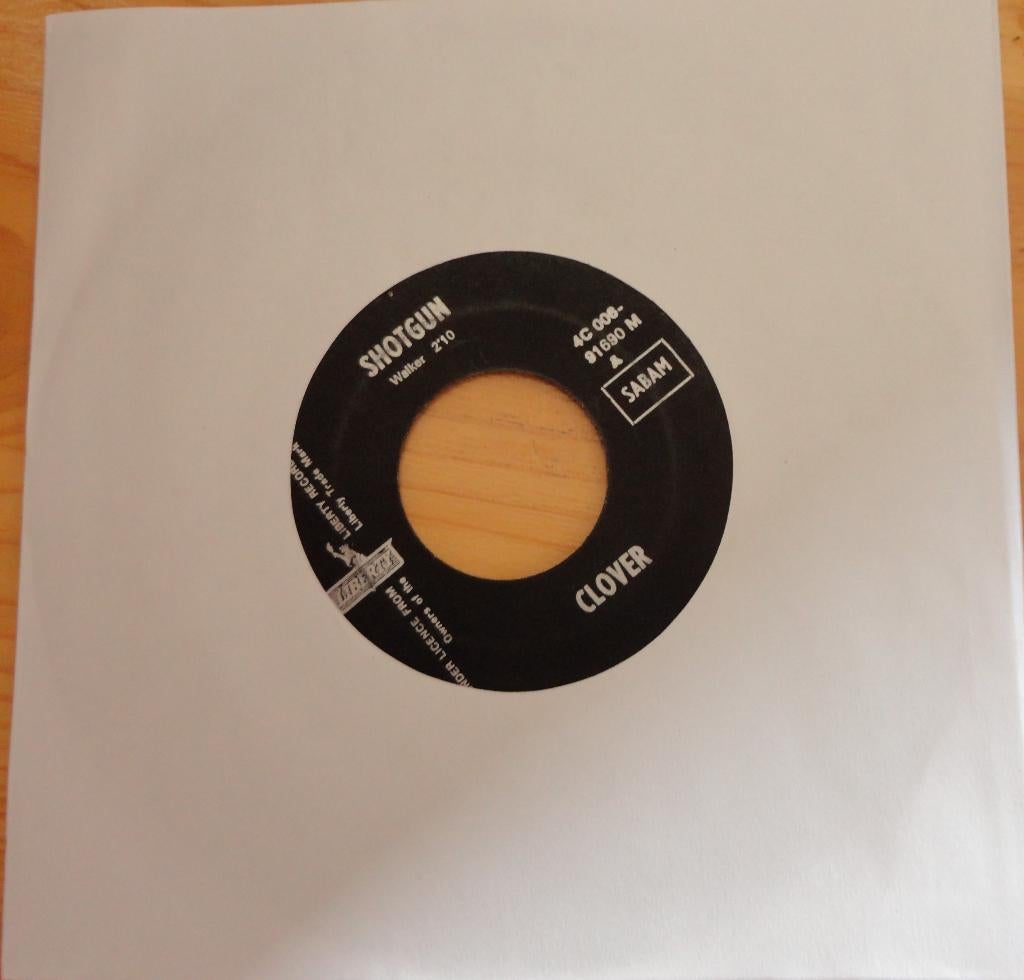 Clover > Shotgun, Gebruikt, 7 inch, Single, Ophalen of Verzenden
