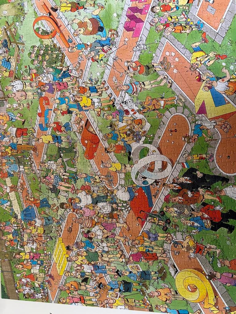 Jan van Haasteren, Ophalen, 500 t/m 1500 stukjes, Zo goed als nieuw, Legpuzzel