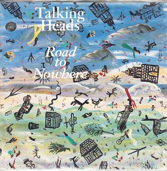 talking heads - road to nowhere  (1985/ new wave), Gebruikt, 7 inch, Ophalen of Verzenden, Fotohoes