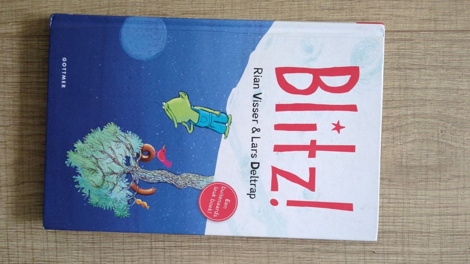 Blitz! Een buitenaards leuk boek! Rian Visser & Lars Deltrap, Ophalen of Verzenden, Gelezen, Rian Visser & Lars Deltrap, Fictie algemeen
