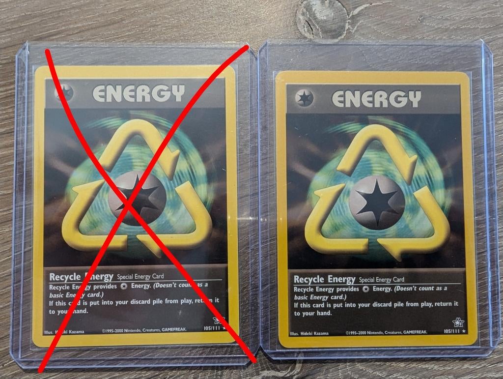 Recycle Energy uit Neo Genesis 105/111, Ophalen of Verzenden, Zo goed als nieuw, Losse kaart