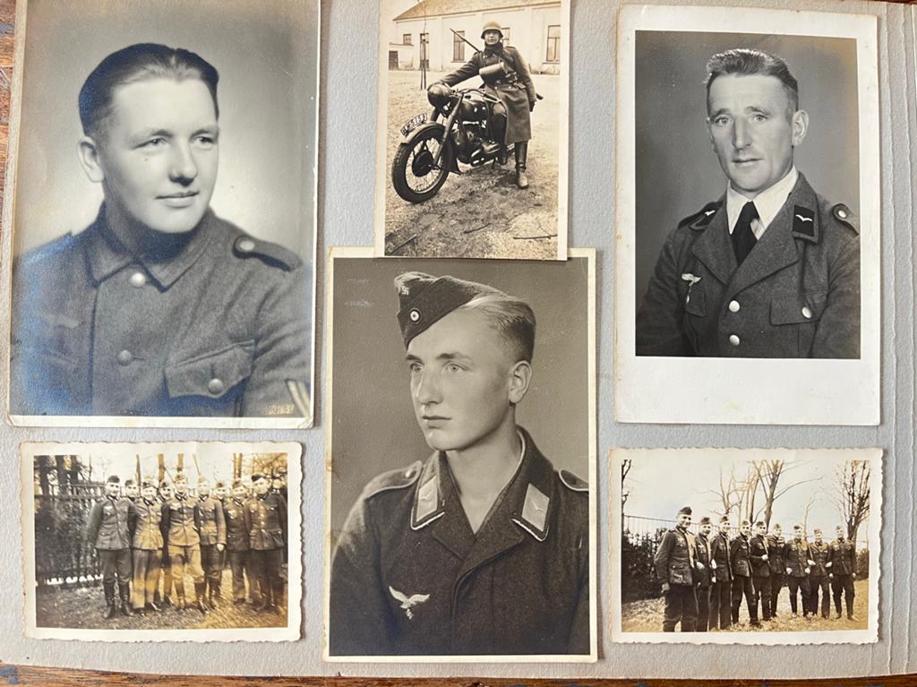 30 Oude foto's van Duitse soldaten  wo2, Gebruikt, Foto, Ophalen of Verzenden, Voor 1940