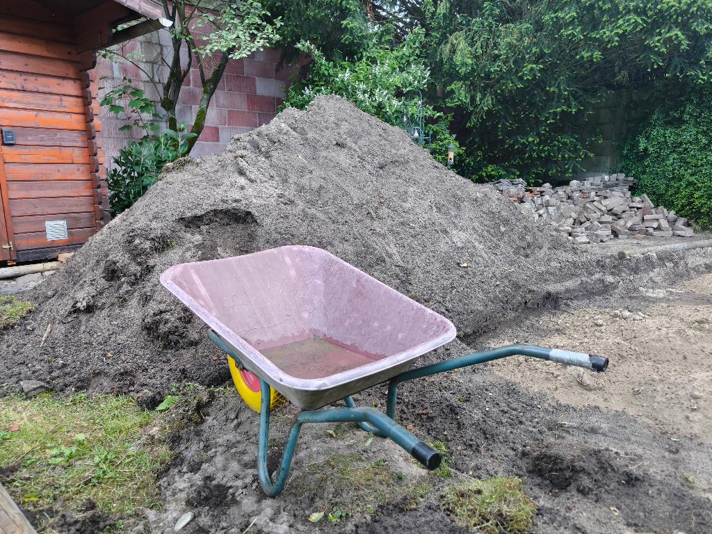 Gratis zwarte grond, tuinaarde., Tuin en Terras, Zand, Ophalen, Gebruikt, Overige typen
