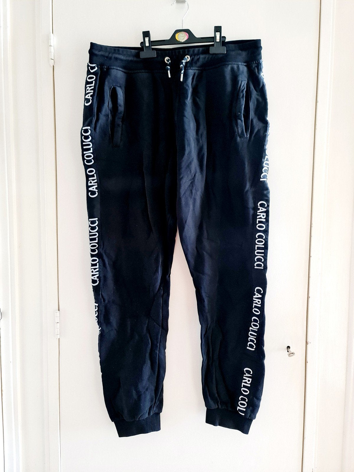 Carlo Colucci joggingbroek maat xxl, Zwart, Overige maten, Ophalen of Verzenden, Zo goed als nieuw