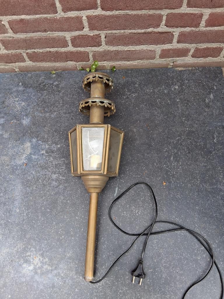 Koetslamp, Tuin en Terras, Buitenverlichting, Ophalen of Verzenden, Netvoeding, Minder dan 50 watt