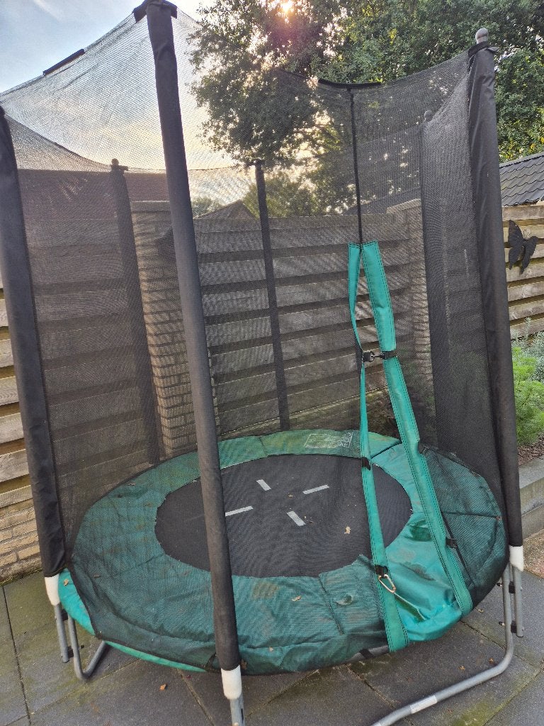Trampoline gratis, Ophalen, Gebruikt