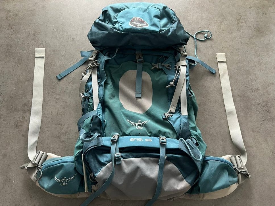Osprey Ariel 55 rugtas, Overige merken, 40 cm of meer, Gebruikt, Ophalen of Verzenden