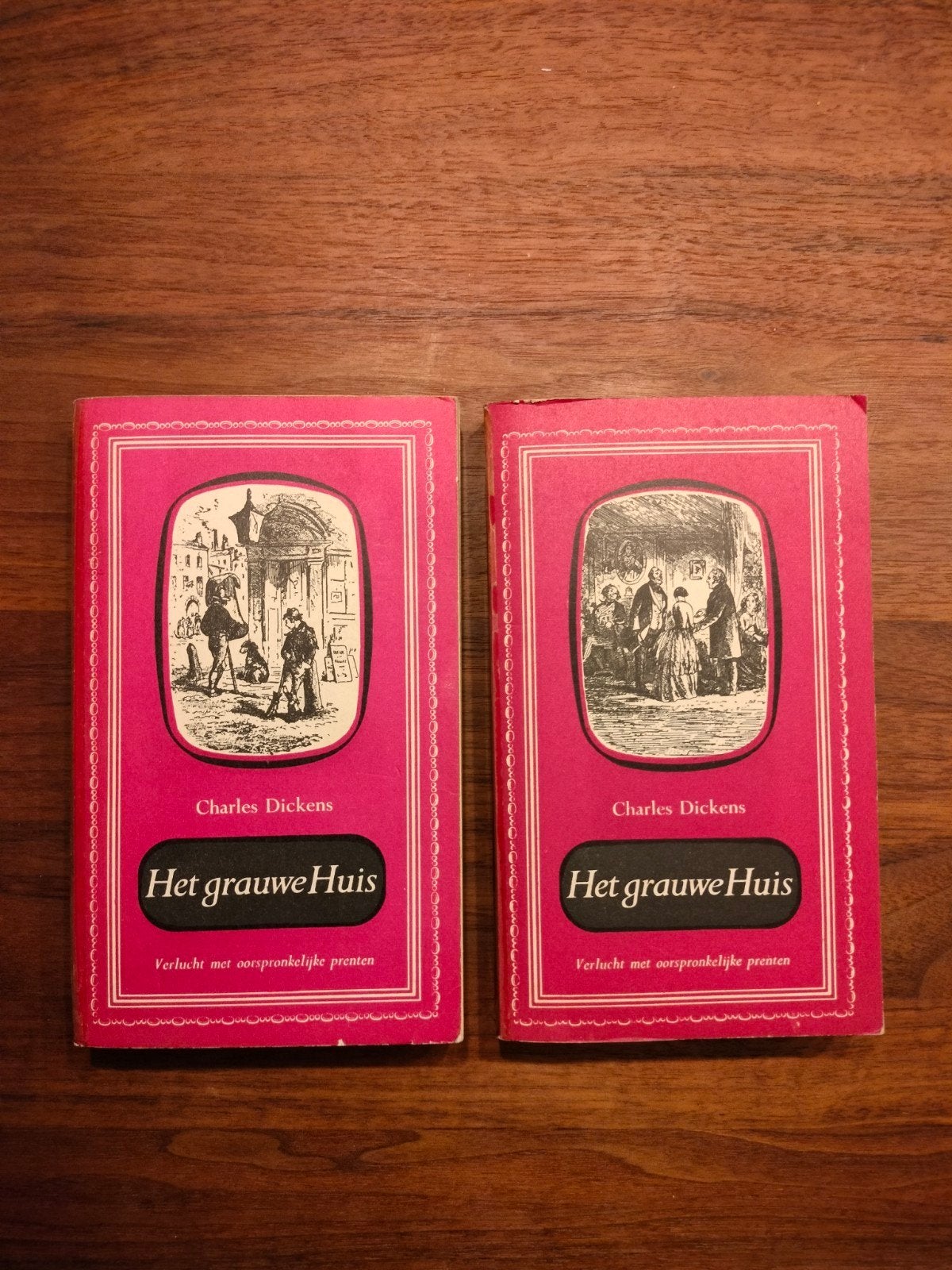 Het grauwe Huis Charles Dickens deel 1 en 2 zachte kaft, Boeken, Gelezen, Verzenden, Nederland, Charles Dickens