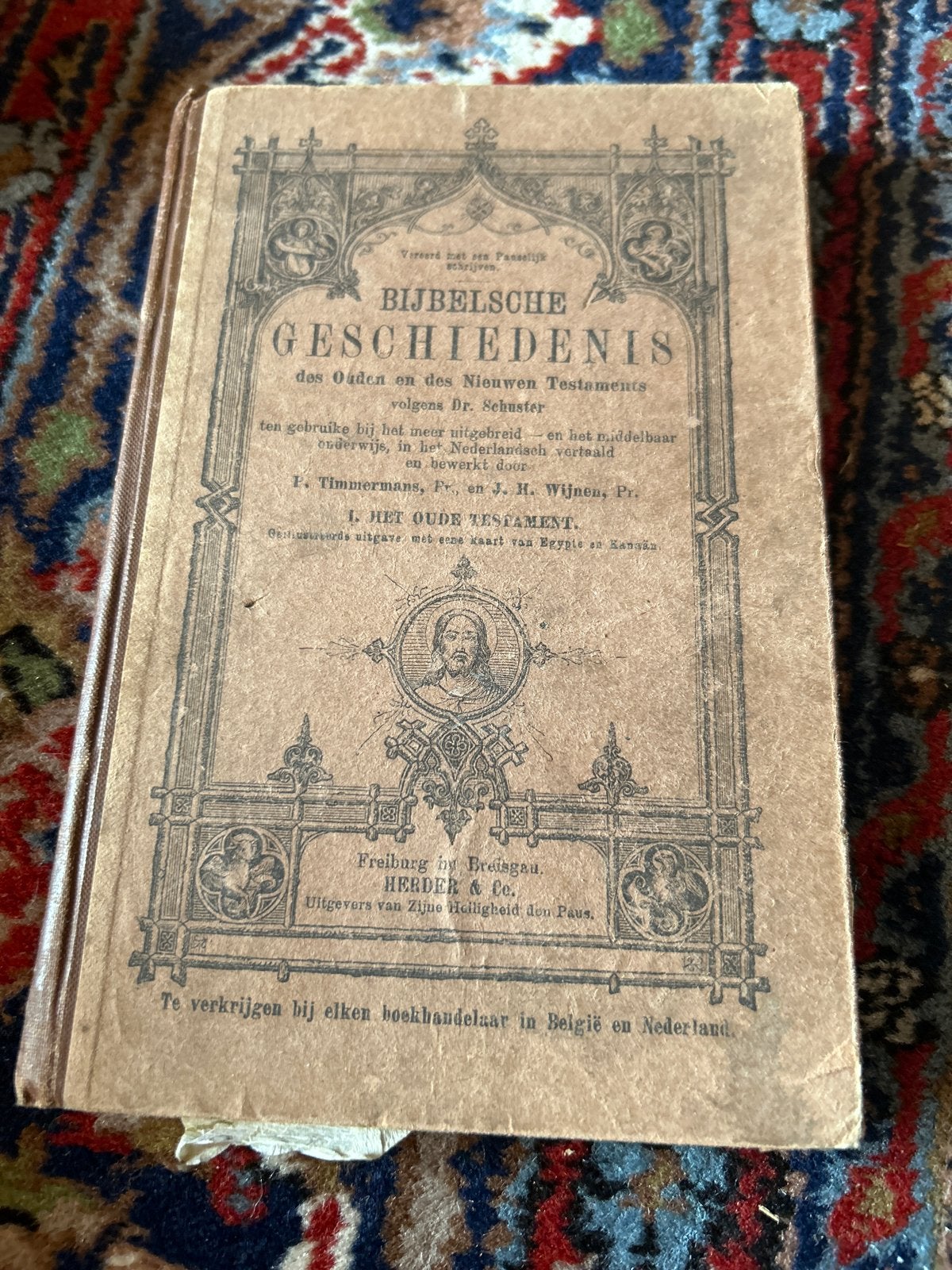Bijbelsche Geschiedenis Oude en Nieuwe Testament 1920, Antiek en Kunst, Ophalen of Verzenden