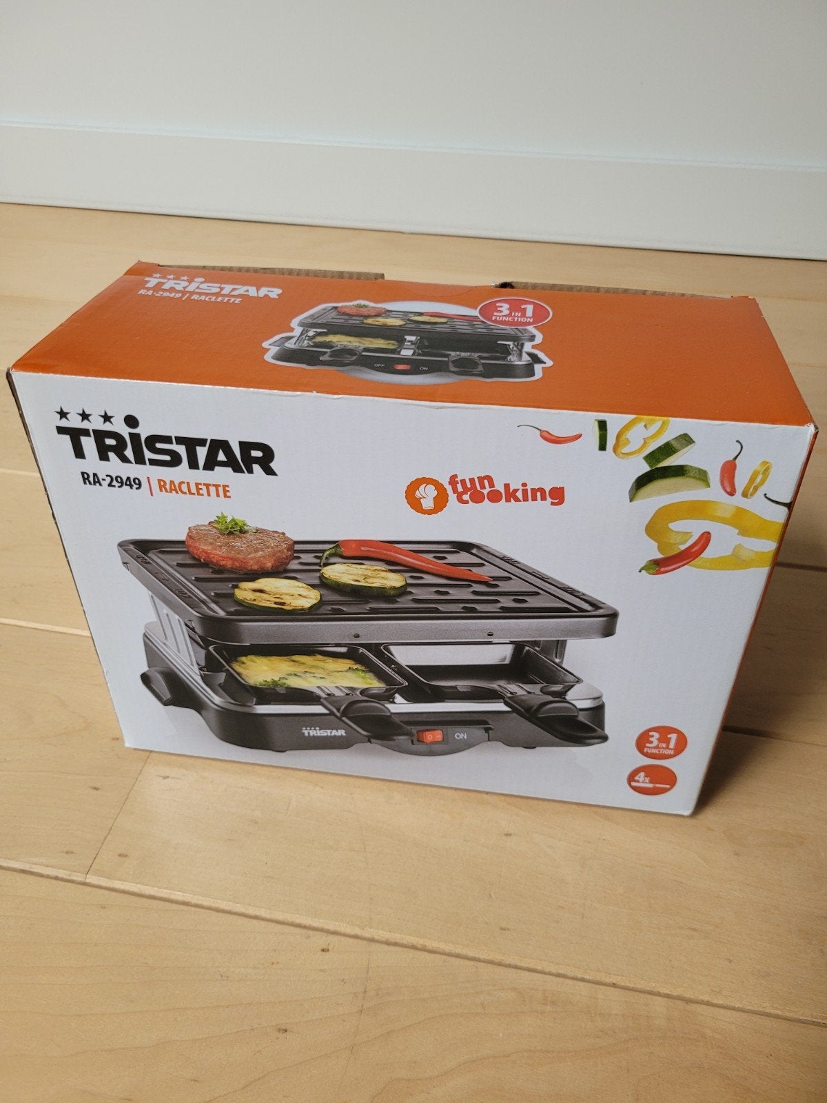 Nieuwe Tristar RA-2949 Raclette Grill - Ongebruikt!, Ophalen