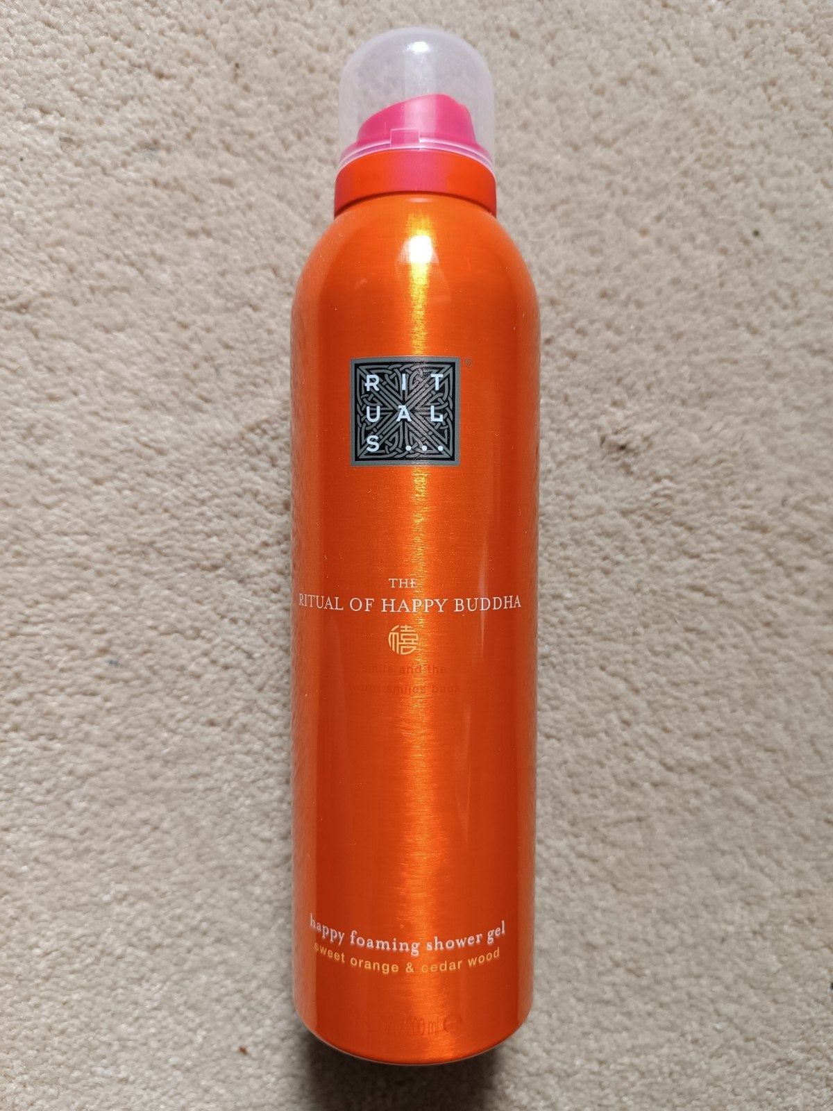 Rituals The Ritual of Happy Buddha doucheschuim 200 ml foam, Sieraden, Tassen en Uiterlijk, Ophalen of Verzenden, Nieuw, Bad & Douche