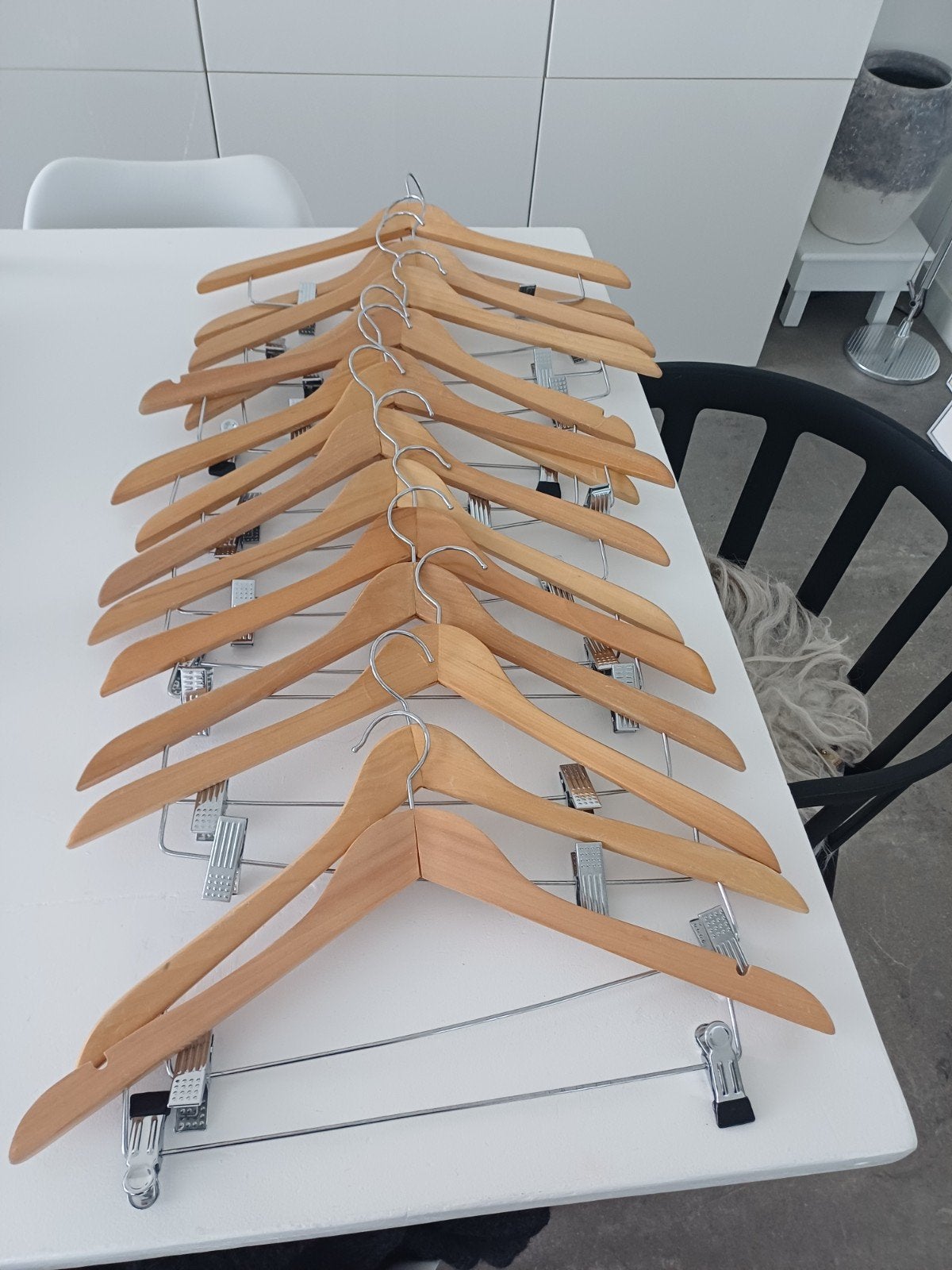 Kwaliteit hangers, Kleding | Dames, Kledinghangers, Ophalen of Verzenden, Zo goed als nieuw, Hout