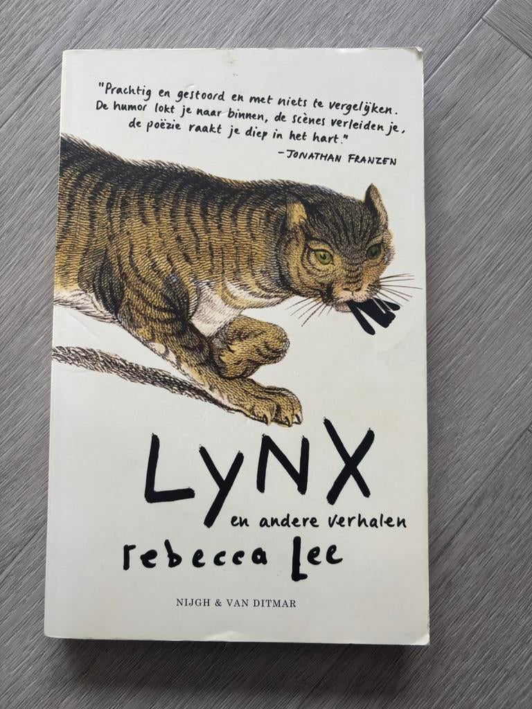 Lynx en andere verhalen - Rebecca Lee, Ophalen of Verzenden, Gelezen, Nederland