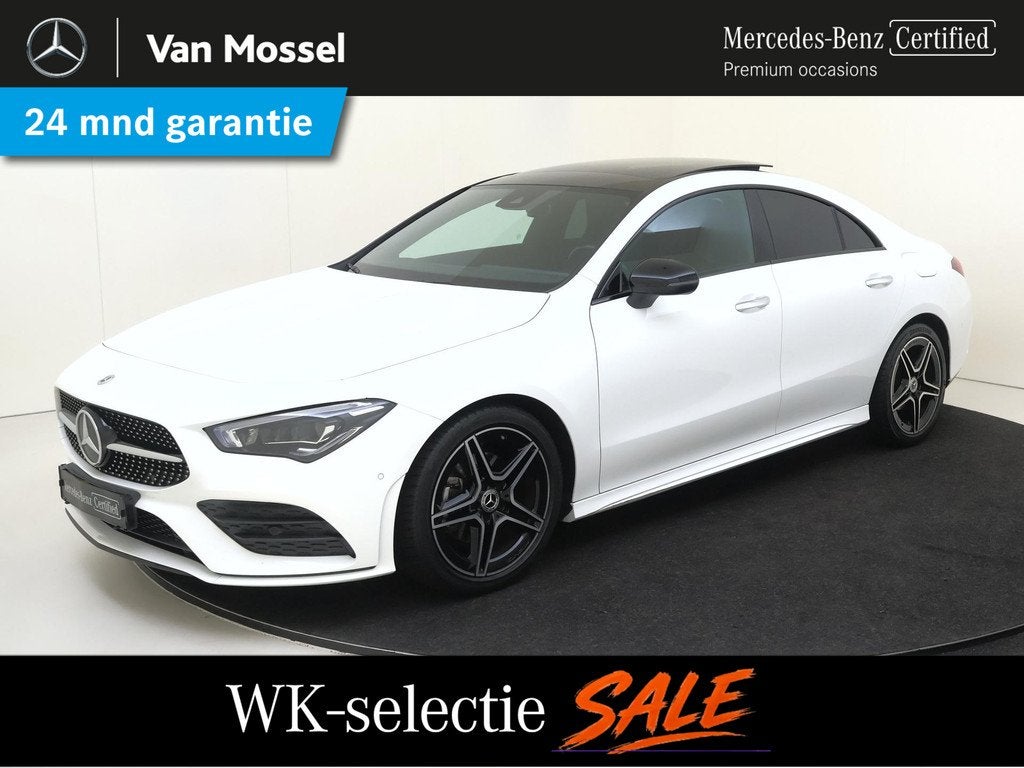 Mercedes-Benz CLA-klasse 180 Business Solution AMG / Panoram, Auto's, CLA, Gebruikt, 4 cilinders, Leder en Stof