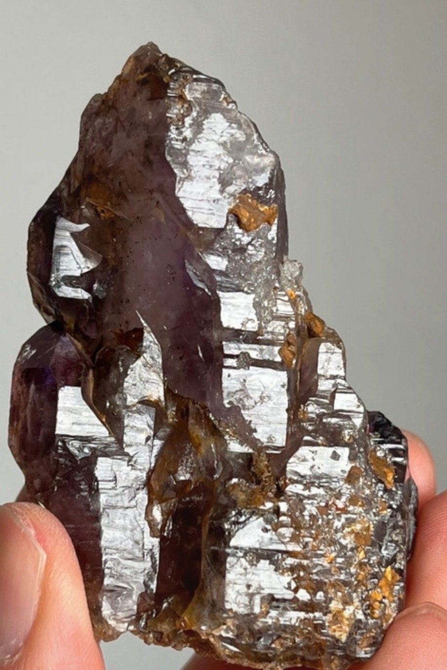 Namibië Amethist met Insluitingen en Gave Formatie, Ophalen of Verzenden, Mineraal