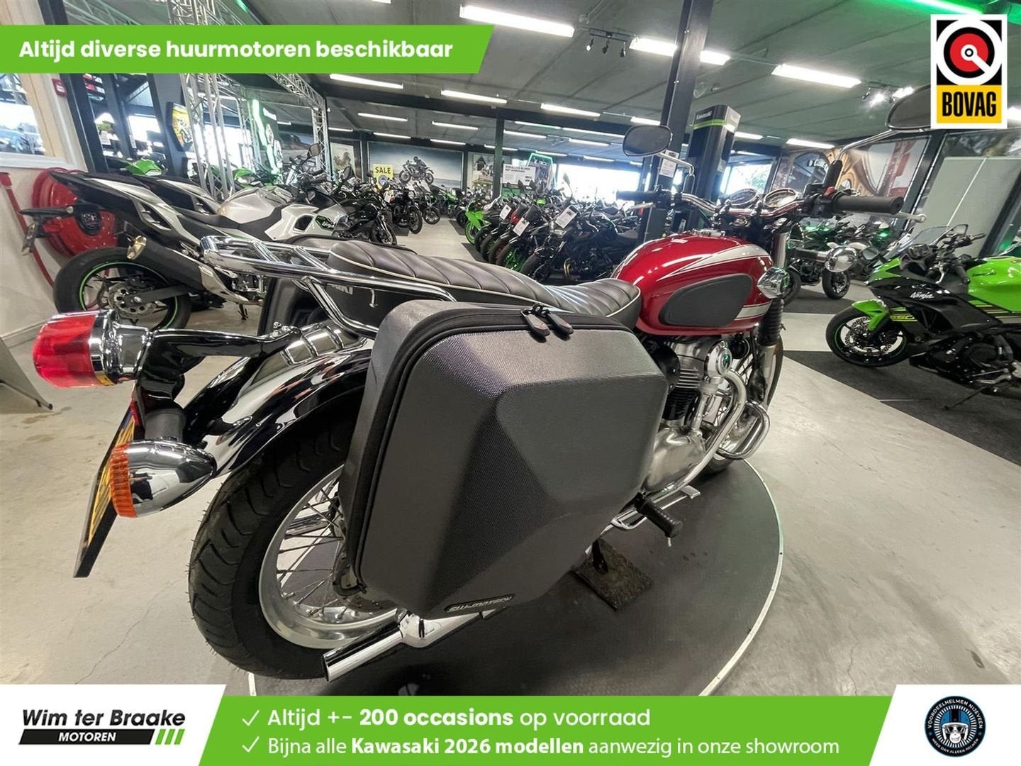 Kawasaki W 800 ABS - 2023, Motoren, Motoren | Oldtimers, Overig, 12 t/m 35 kW, 773 cc