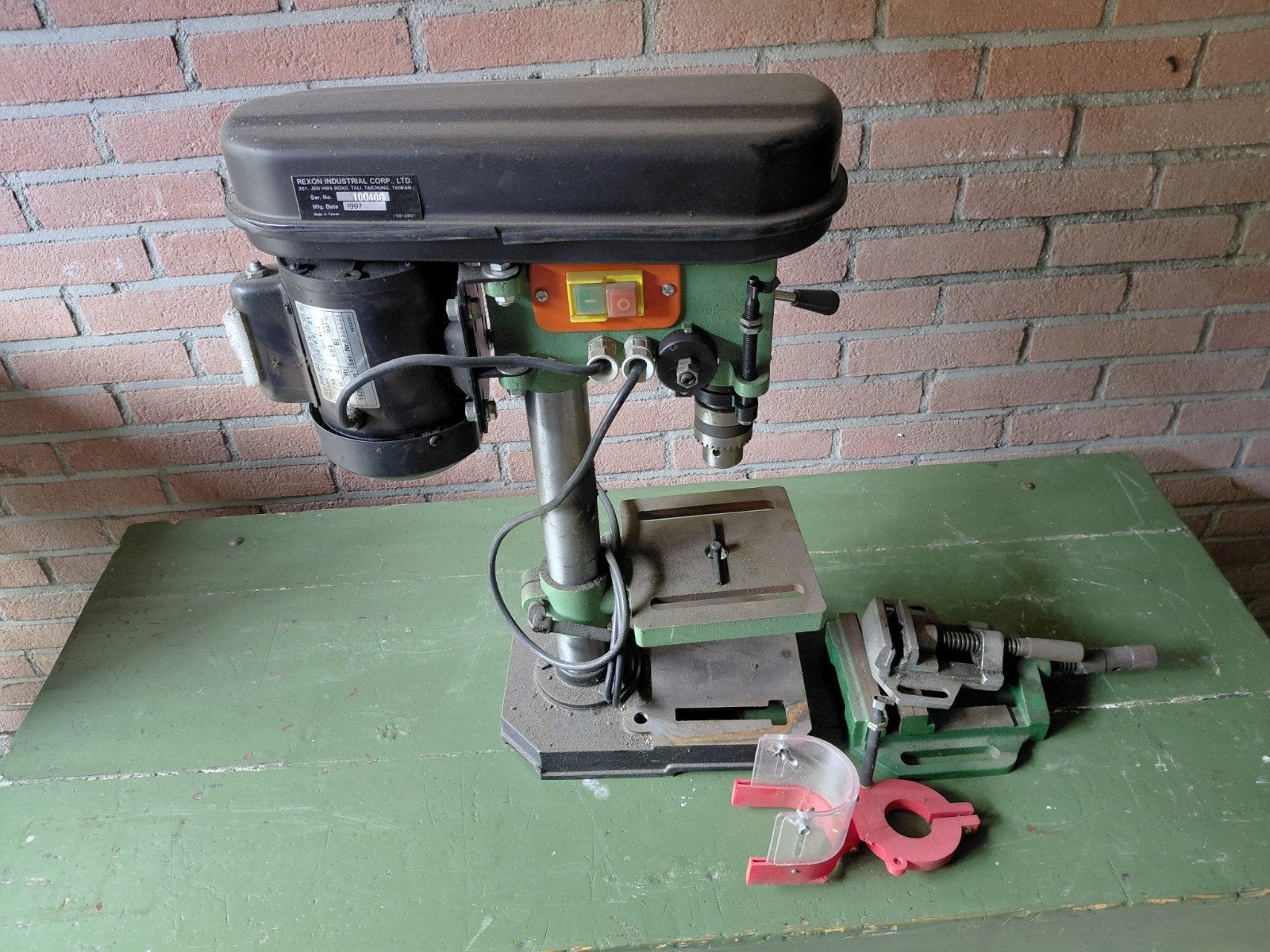 Kolomboormachine - Gebruikt, Doe-het-zelf en Verbouw, Gereedschap | Boormachines, Ophalen, Gebruikt, Minder dan 400 watt, Kolomboormachine