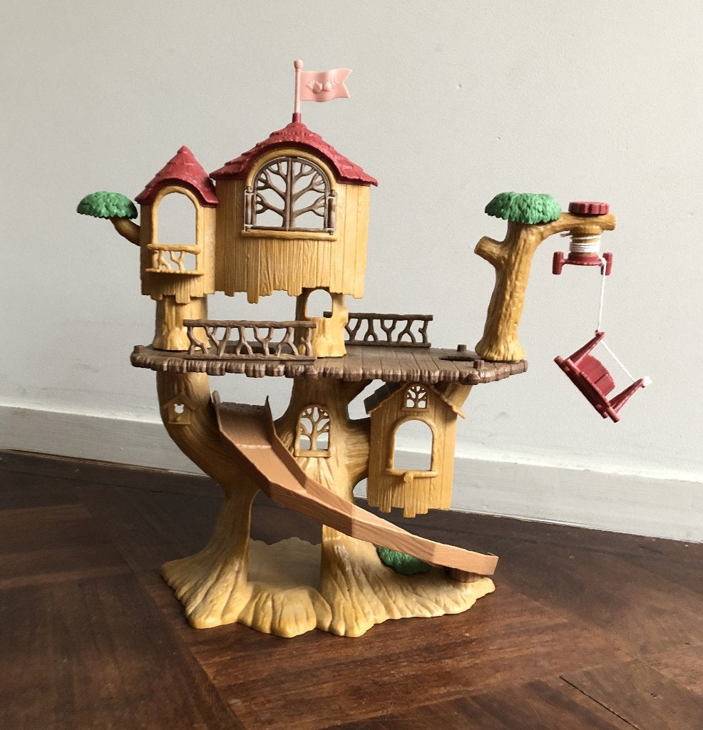Sylvanian Families Avontuurlijke Boomhut, Ophalen of Verzenden, Gebruikt, Poppenhuis