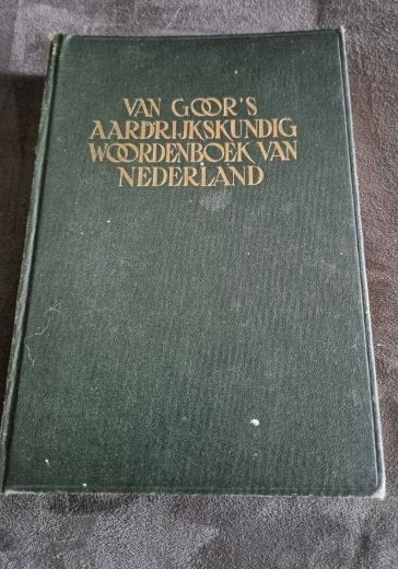 Van Goor's Aardrijkskundig Woordenboek van Nederland, Ophalen, Gelezen, Overige uitgevers, Nederlands