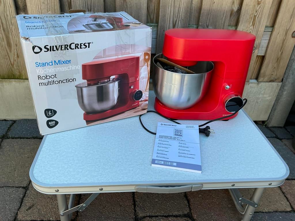Silvercrest keukenmachine, Witgoed en Apparatuur, 4 liter of meer, Ophalen of Verzenden, Nieuw