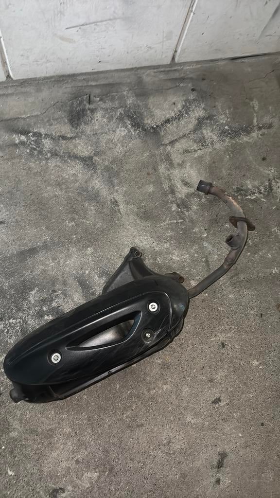 Uitlaat zip e4, Ophalen, Zo goed als nieuw, Uitlaat, Piaggio