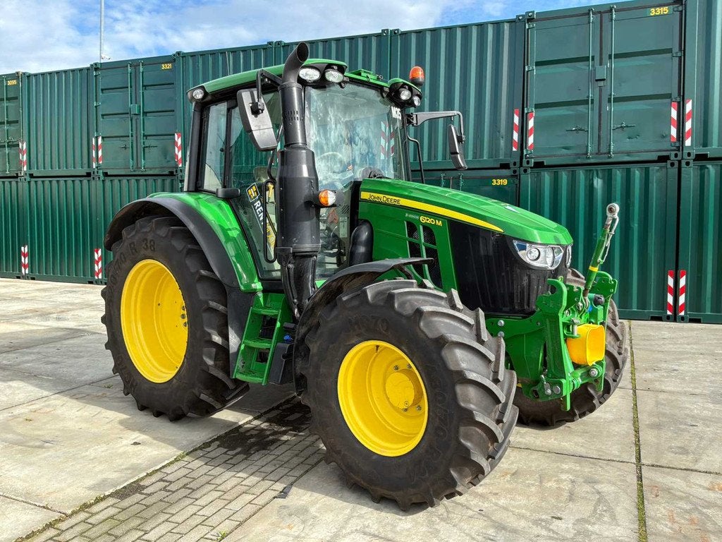 2024 John Deere 6120M Vierwielaangedreven landbouwtractor, Gebruikt, John Deere