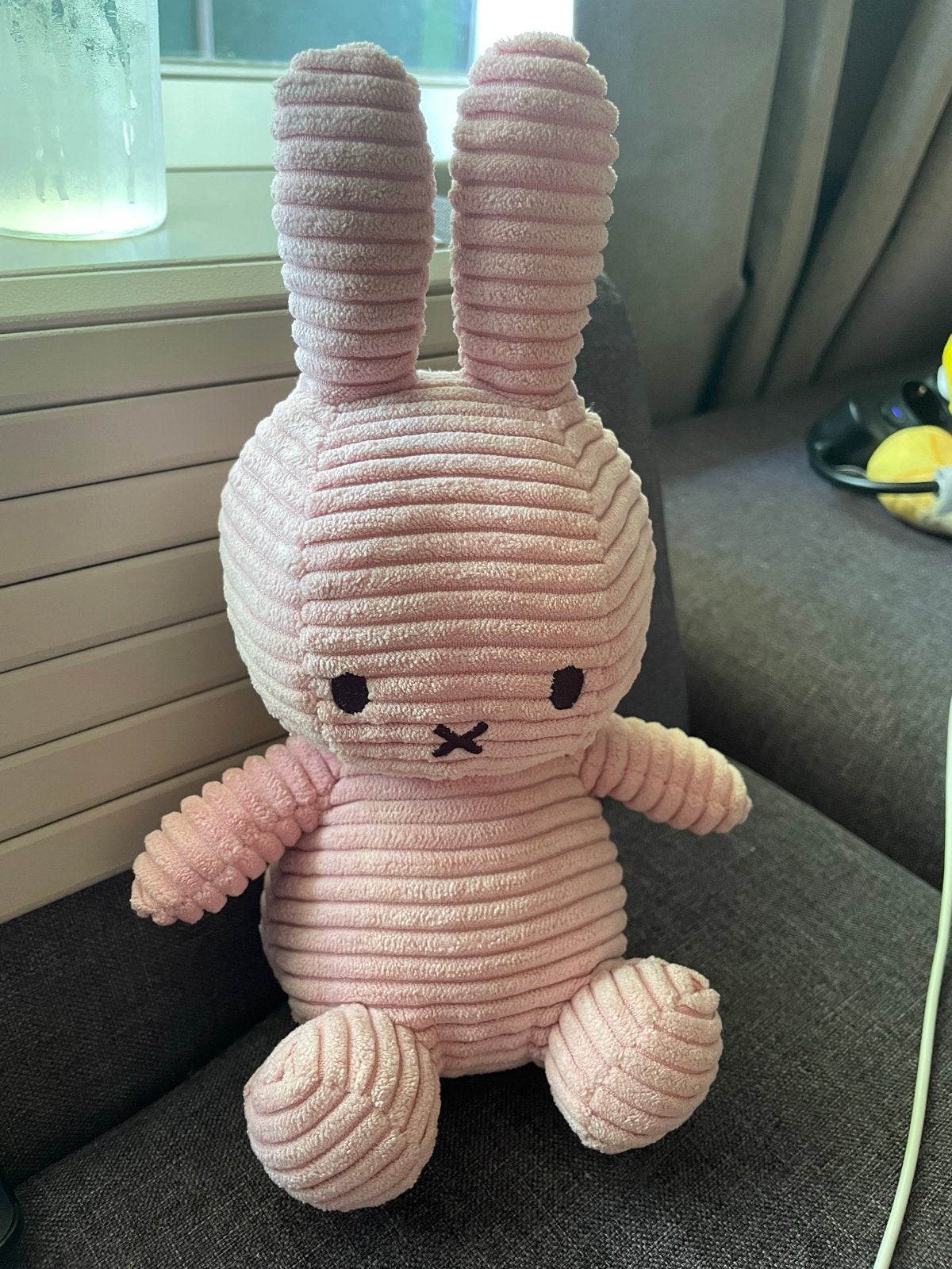 Roze Nijntje Knuffel - Zo goed als nieuw, Overige merken, Konijn, Nijntje, Ophalen of Verzenden