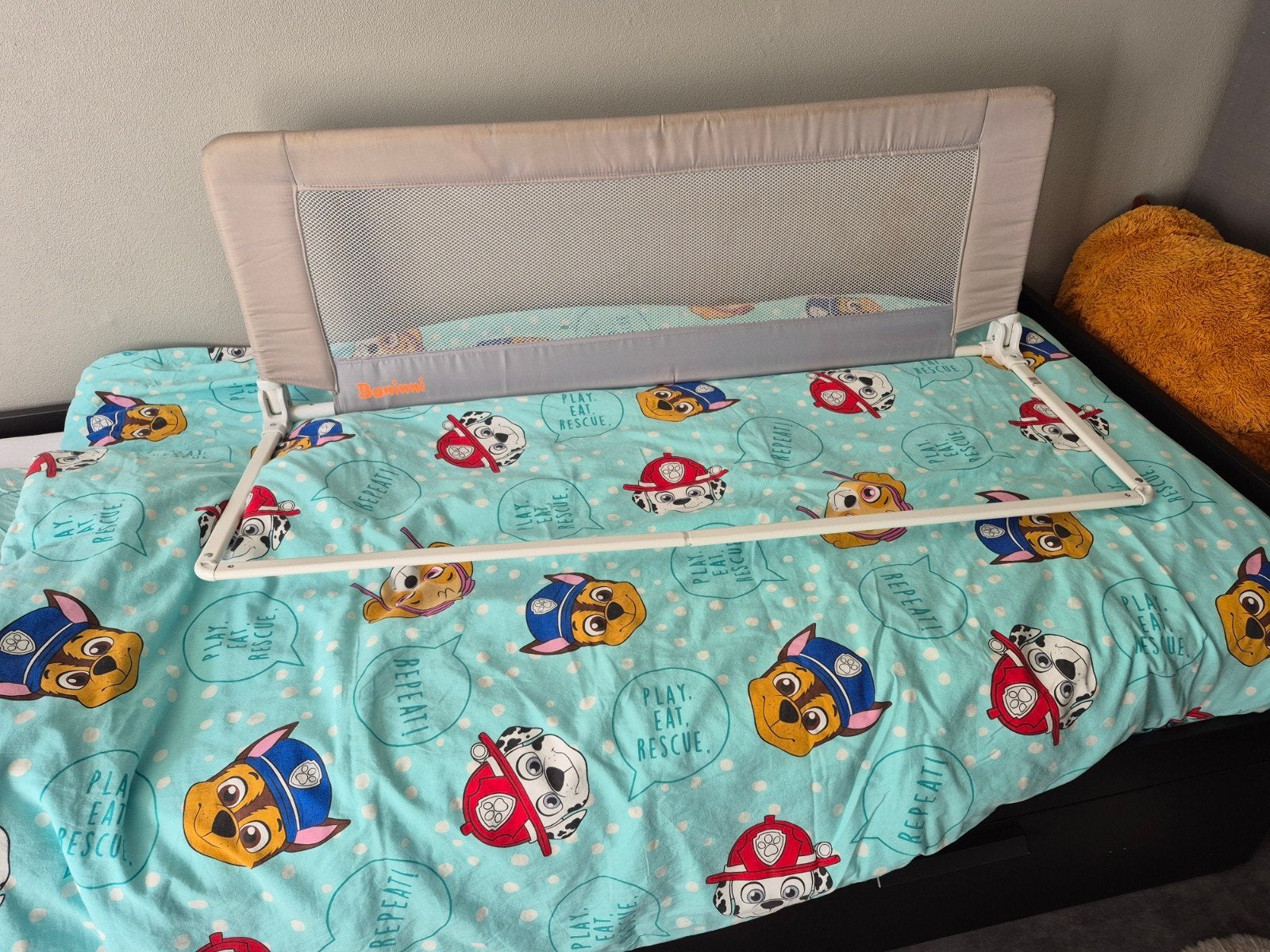 Bedhekje voor peuterbed - Veiligheid en comfort, Overige materialen, Gebruikt, Overige typen, Ophalen of Verzenden