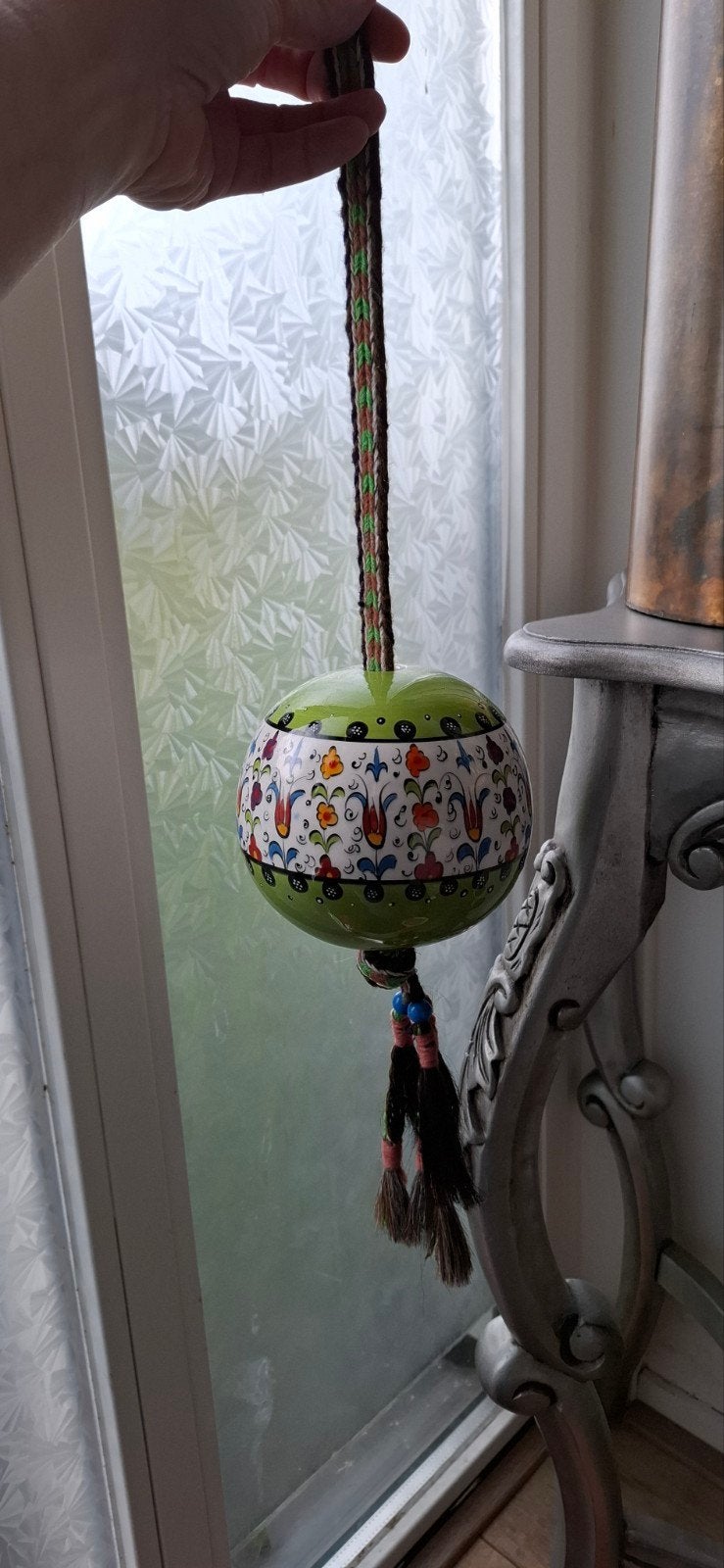 bal hanger Turks, Ophalen