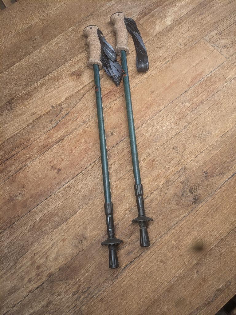 Bushcraftshop wandelstokken 65 - 135 cm (paar van 2), Ophalen of Verzenden, Zo goed als nieuw, Wandelstok