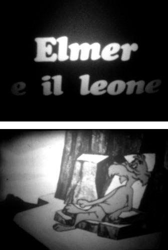 8mm film Elmer Fudd & the Lion - zw/w -silent - 60mtr -, Ophalen of Verzenden, 8mm film