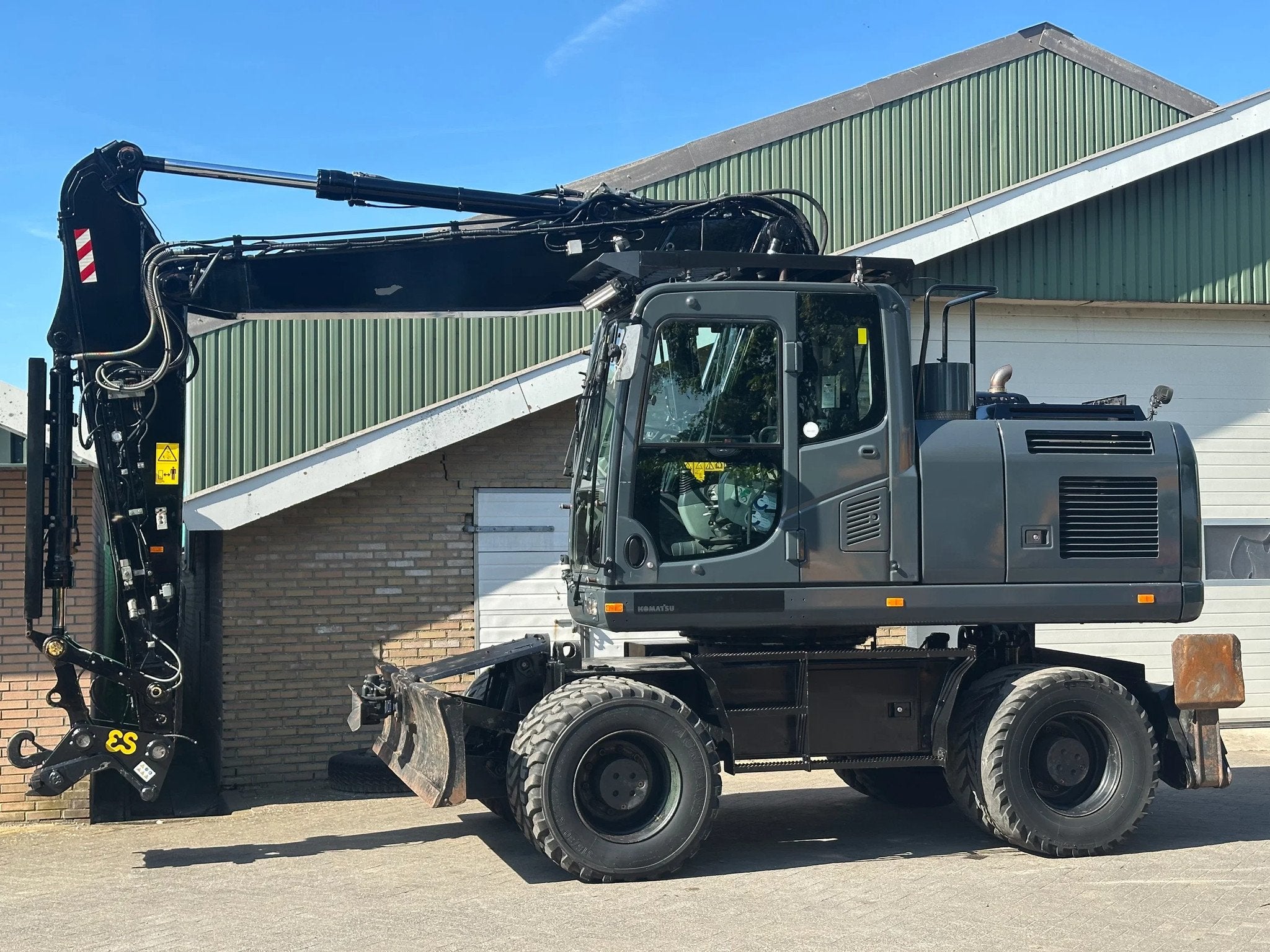 Komatsu PW180-10 (bj 2018), Graafmachine