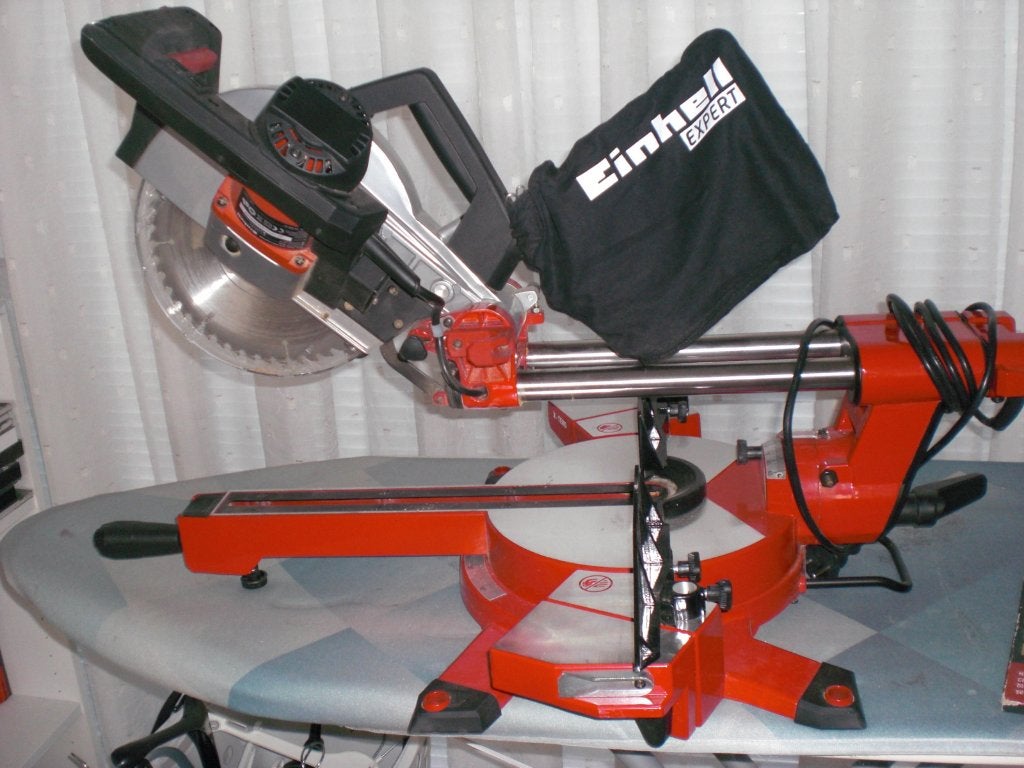 verstekzaag van einhell expert, Ophalen, Einhell, Zo goed als nieuw, Afkortzaag