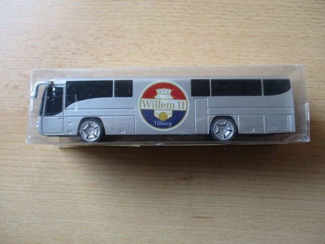 Willem II Tilburg spelersbus  Plus  17cm  Nieuw!, Ophalen of Verzenden, Nieuw