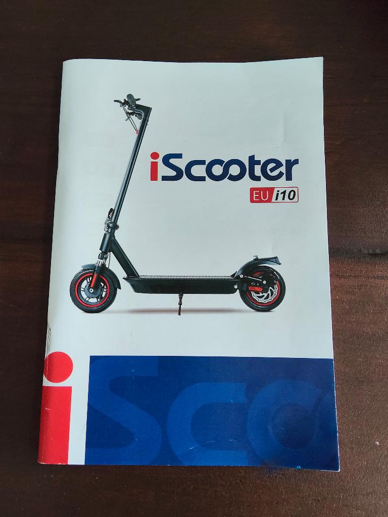 E scooter I10, kleur zwart, merk I scooter, Ophalen, Zo goed als nieuw, Elektrische step (E-scooter), IScooter
