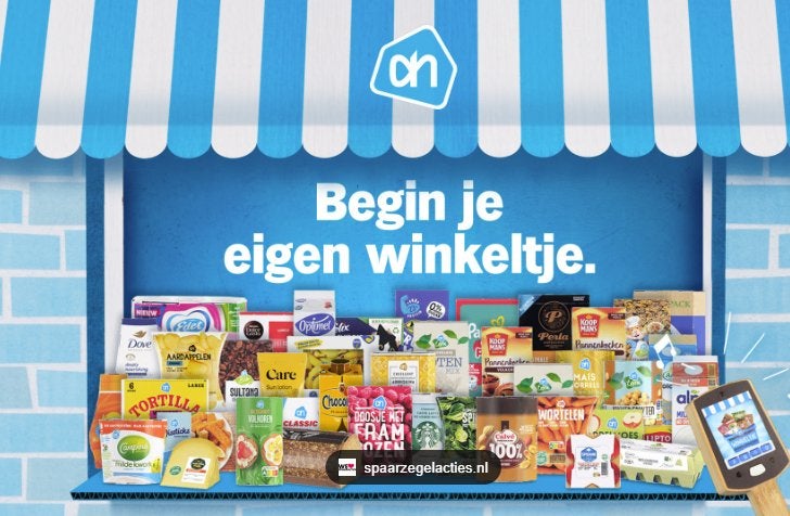 AH winkel mini's, boodschappen om te vouwen; RUILEN, Albert Heijn, Ophalen of Verzenden
