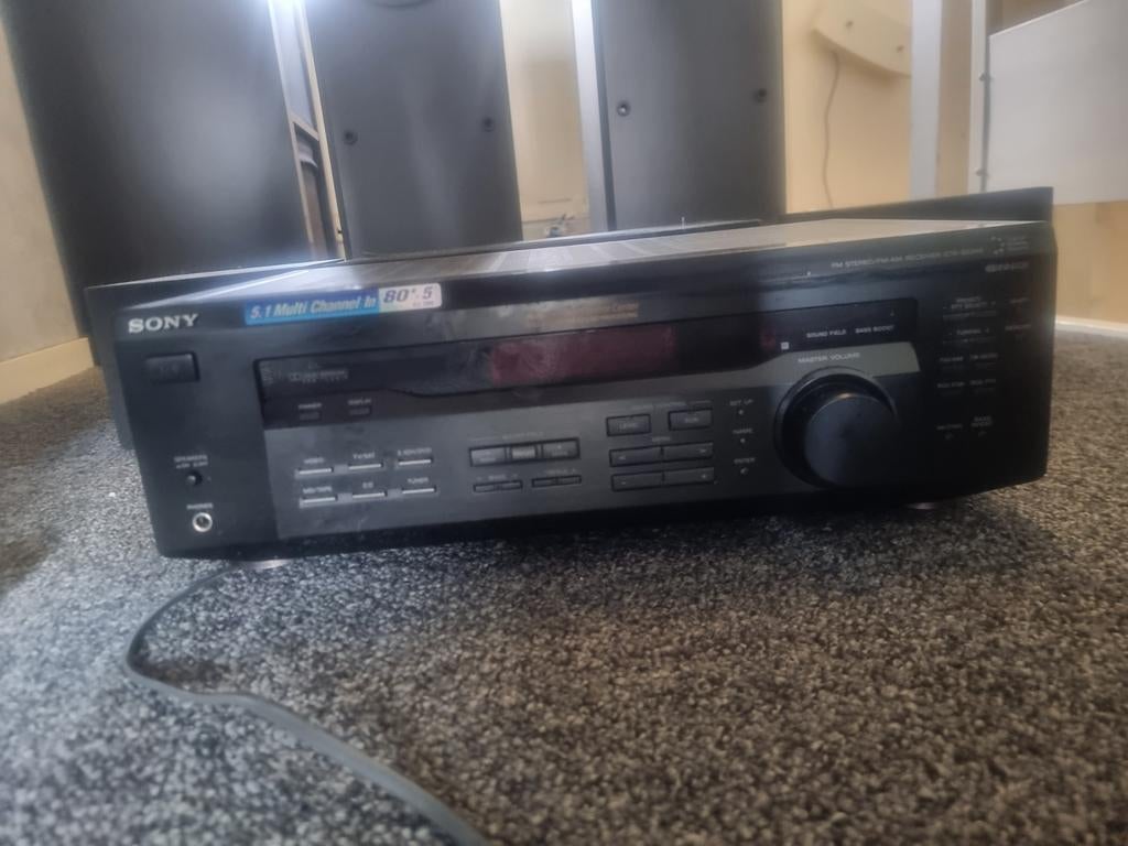 Sony 5.1 Multi Channel Receiver met Sony SS mf450 speakerset, Audio, Tv en Foto, Luidsprekers, Ophalen of Verzenden, Zo goed als nieuw