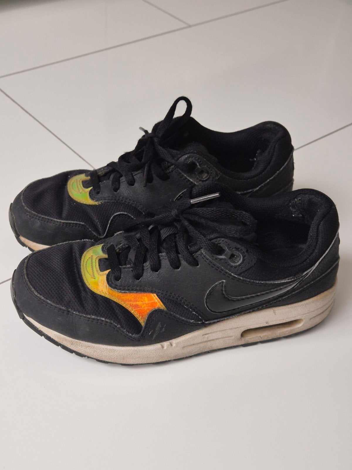 Nike Air Max Sneakers zwart - maat 37,5, Zwart, Nike, Ophalen of Verzenden, Sneakers of Gympen