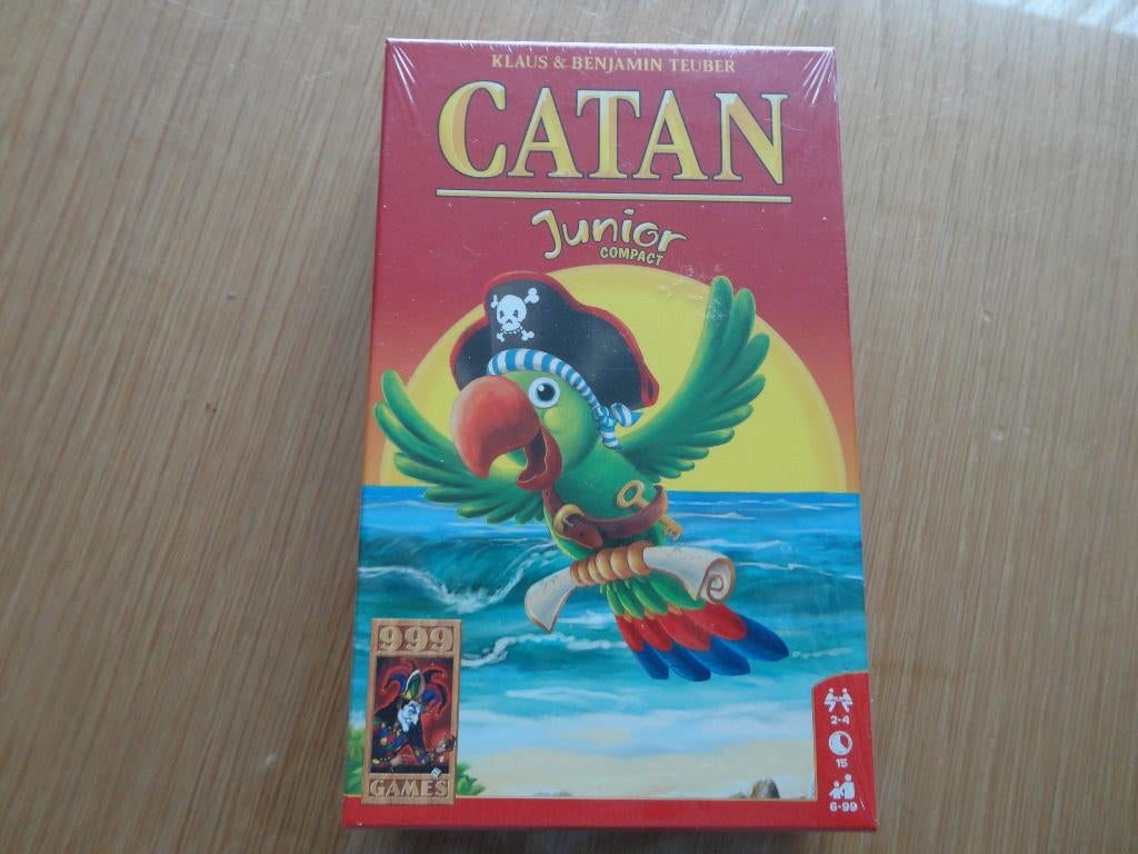 Spel Catan Junior compact, Hobby en Vrije tijd, Gezelschapsspellen | Bordspellen, Drie of vier spelers, Ophalen of Verzenden, Nieuw