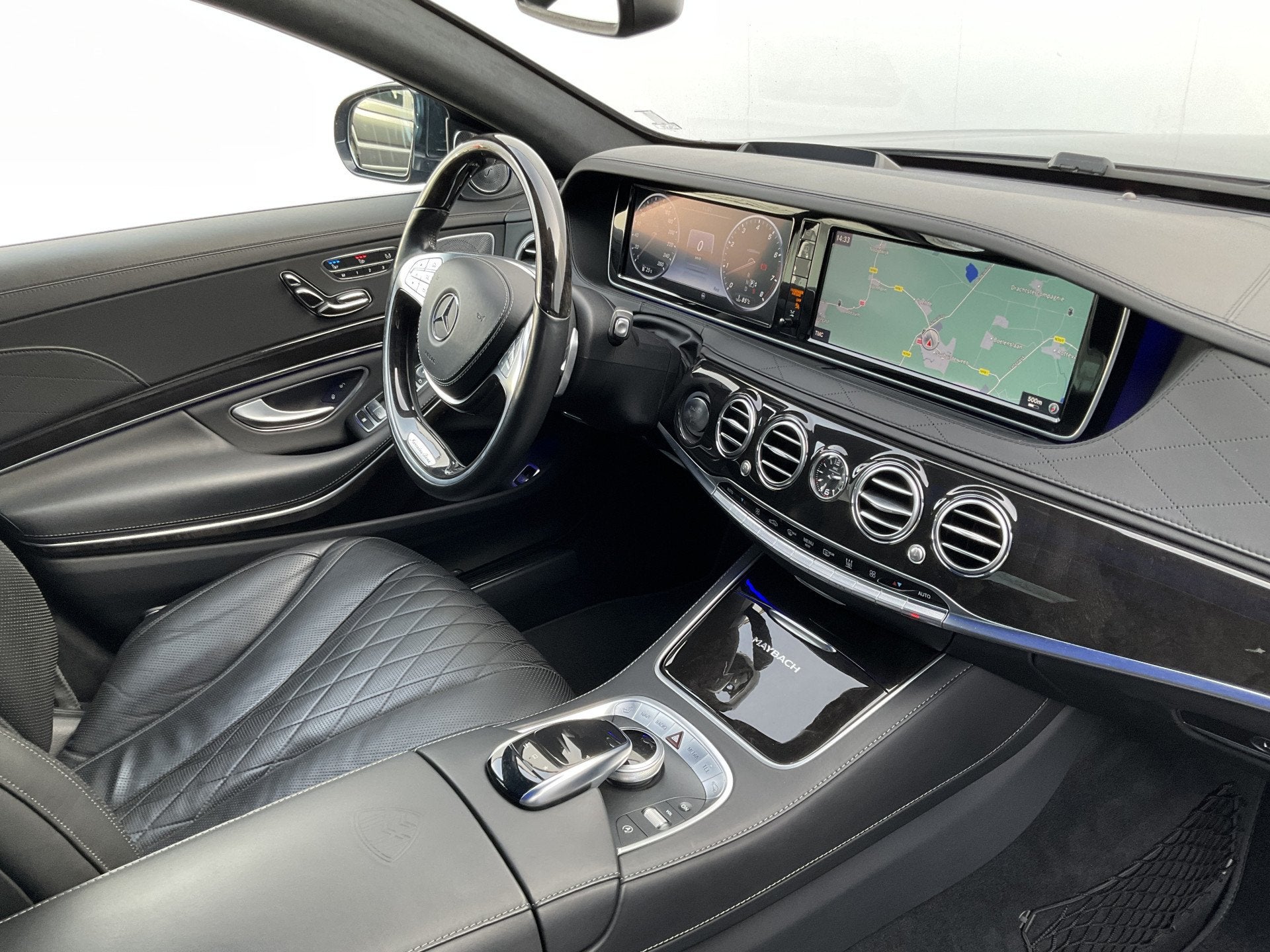 Mercedes-Benz S-Klasse 600 Maybach V12 B&O(811) HUD 360 Na, Auto's, Automaat, Achterwielaandrijving, Gebruikt, Zwart