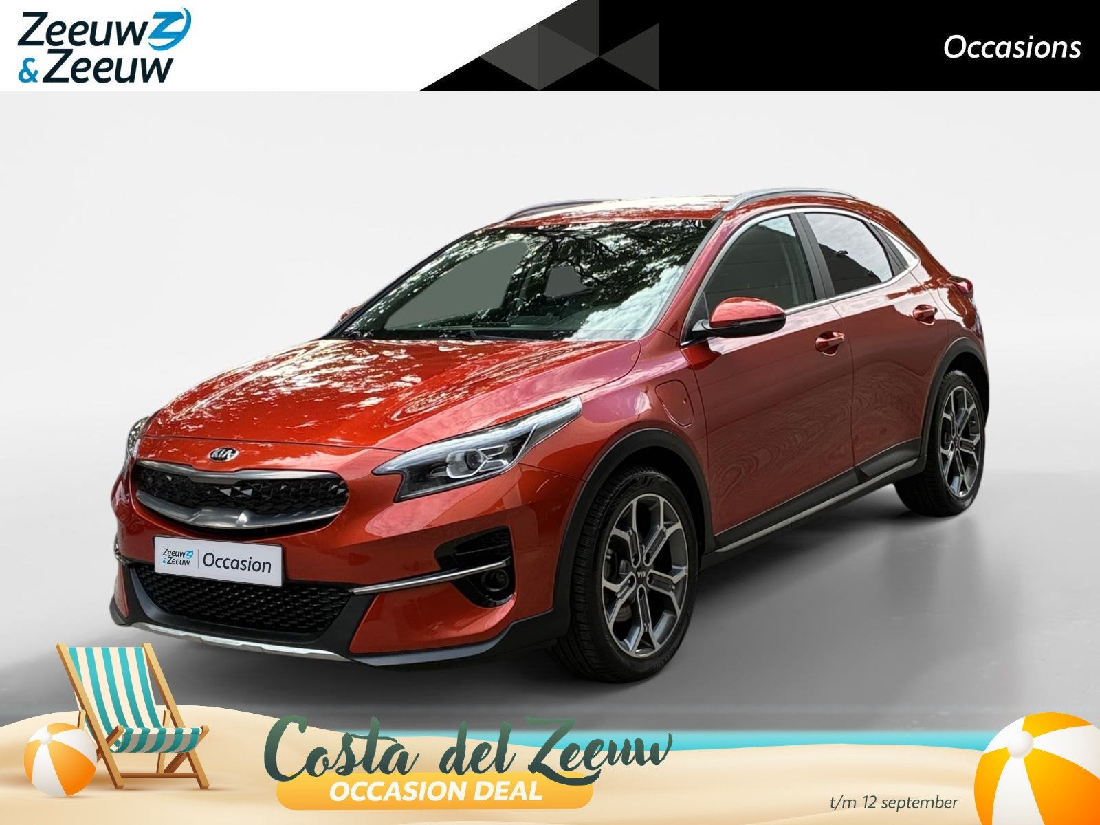 Kia XCeed 1.6 GDi PHEV DynamicLine, Auto's, XCeed, Leder en Stof, Plug-in hybride, SUV of Terreinwagen