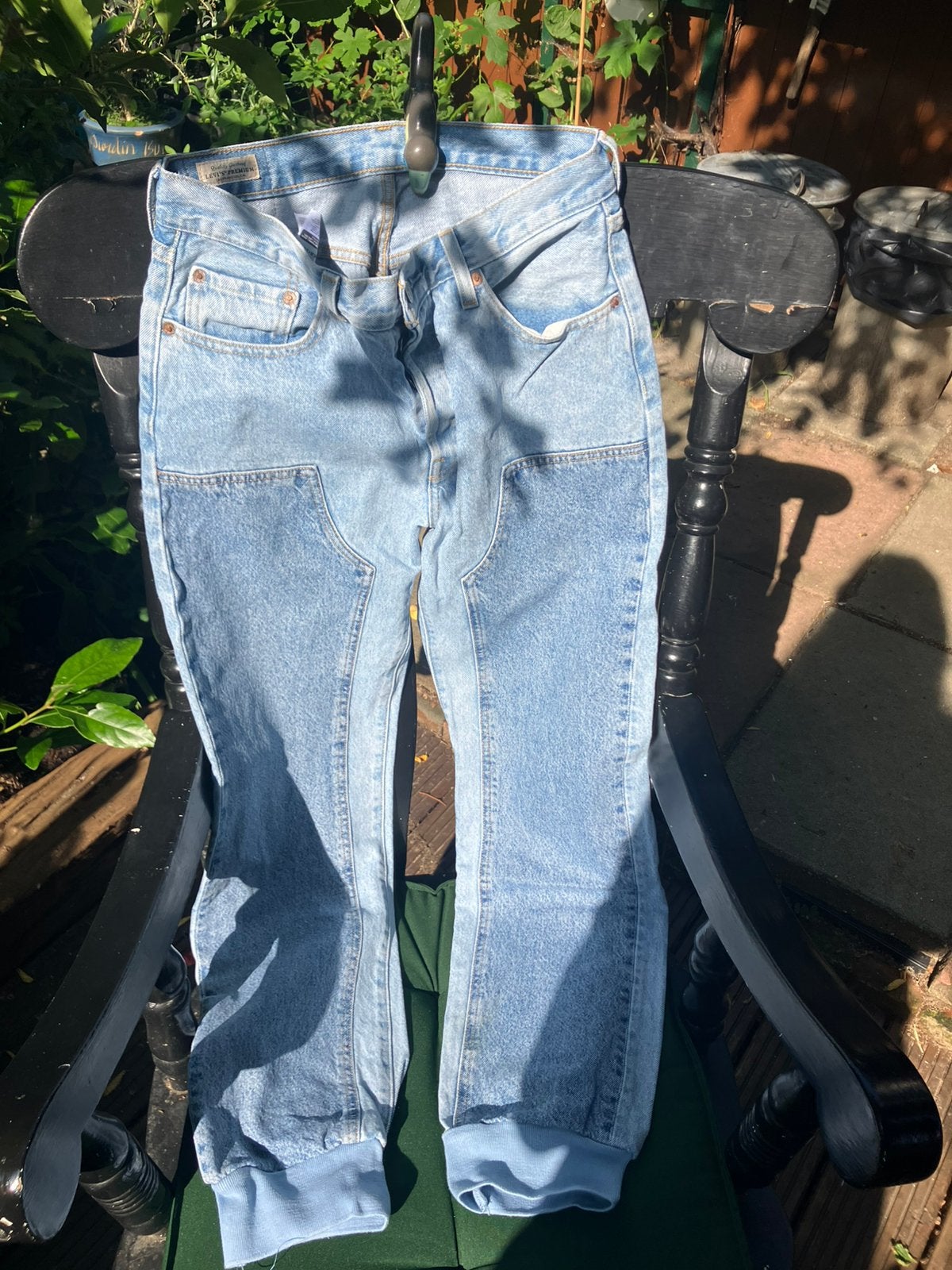 Levi’s 501 , western look, 27/30, Ophalen of Verzenden, Zo goed als nieuw, Blauw, W27 (confectie 34) of kleiner