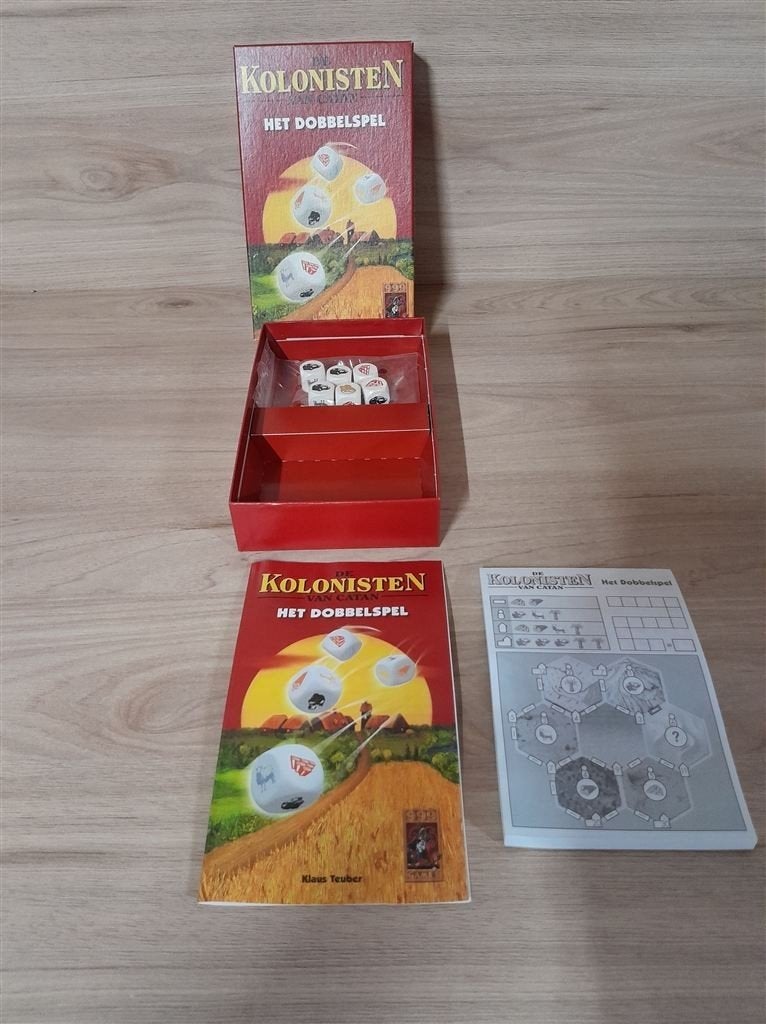 De kolonisten van Catan - het dobbelspel - s3513, Verzenden, Zo goed als nieuw
