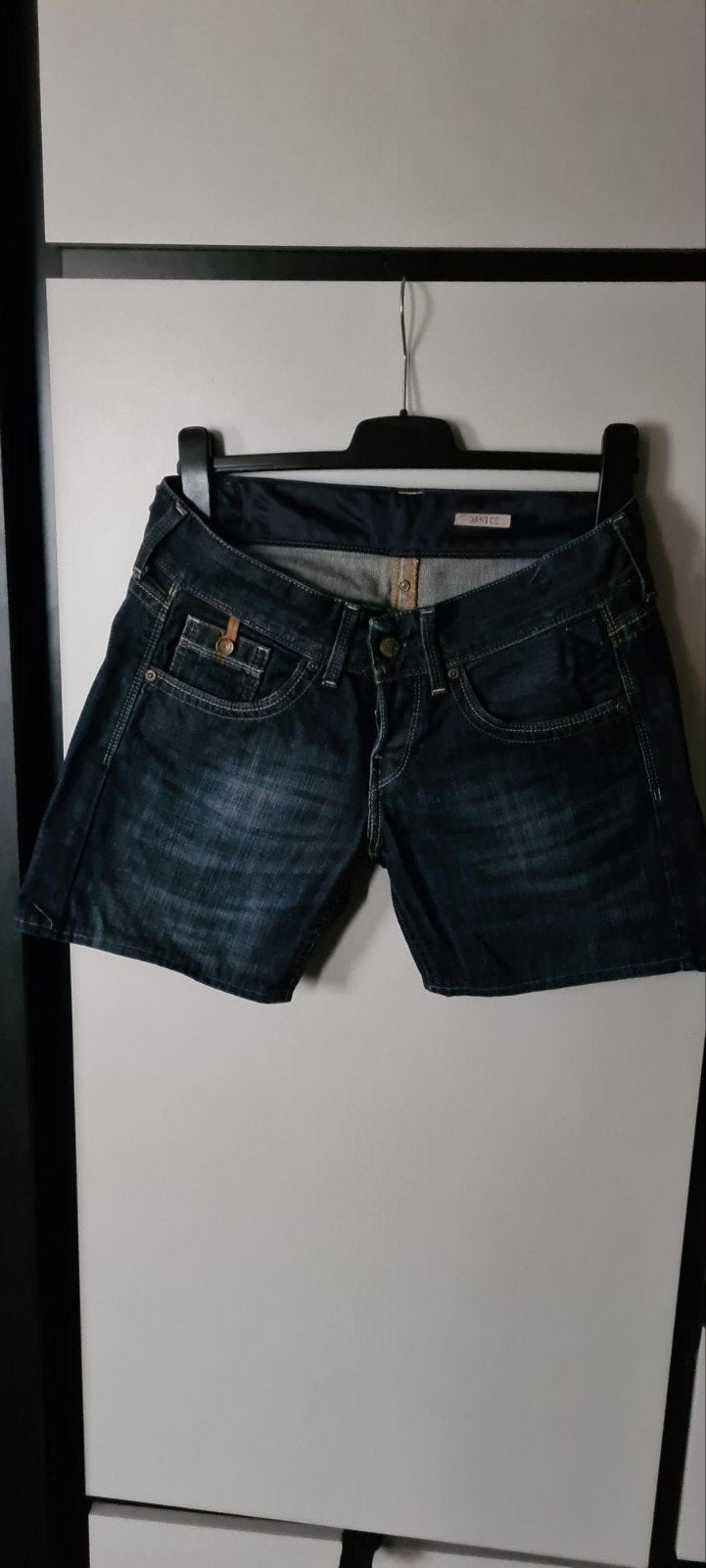 replay korte broek, Kleding | Dames, Ophalen of Verzenden, Zo goed als nieuw, Blauw, W27 (confectie 34) of kleiner
